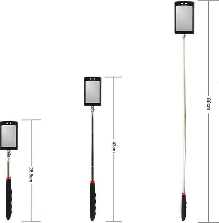 Specchietto-Telescopico-Ispezione-Auto-Specchio-Testa-Snodabile-Asta-Allungabile-Tools