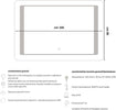 Specchio-5-mm-Rettangolare-Cornice-Led-Interruttore-Touch-Alluminio-MDF