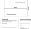 Specchio-5-mm-Rettangolare-Decorazione-Led-Interruttore-Touch-Alluminio