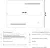 Specchio-5-mm-Rettangolare-Decorazione-Led-Interruttore-Touch-Alluminio