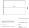 Specchio-5-mm-Rettangolare-Squadrato-Cornice-Led-Interruttore-Touch