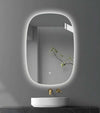 Specchio-5-mm-Rettangolare-Stondato-Retroilluminato-Interruttore-Touch