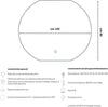 Specchio-5-mm-Semicircolare-Retroilluminato-Led-Interruttore-Touch