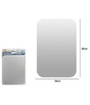 Specchio Adesivo Forma Rettangolare Adesiva Murale Arredamento Casa 30x40cm
