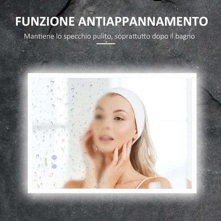 Specchio-Bagno-con-Luce-LED,-Funzione-Anti-Appannamento-e-Tasti-Touch,-70x50cm,-Argento-RT4834-390V90RT4