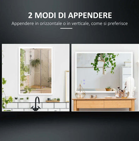 Specchio-Bagno-con-Luce-LED,-Funzione-Anti-Appannamento-e-Tasti-Touch,-70x50cm,-Argento-RT4834-390V90RT4