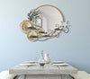 Specchio-D-Muro-Fish-Cm-88,9X7,6X65,4