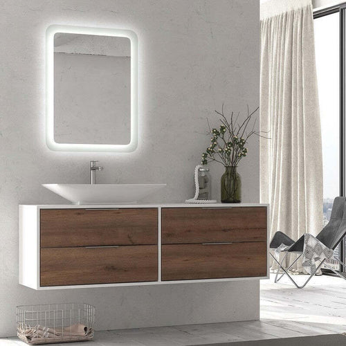 Specchio-da-bagno-ADEL-in-vetro-con-luce-LED-nascosta