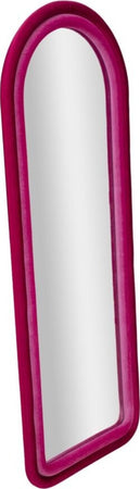 Specchio-Da-Muro-Cloe-Velluto-Fuxia-Cm-60X4X160
