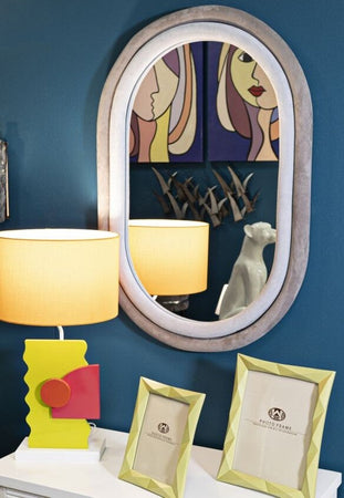 Specchio-Da-Muto-Antony-Velluto-Grigio/Mix-Cm-60X4X90