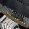 Specchio-da-Parete-Rotondo-da-Ø61cm-con-Cassetto-e-Cornice-in-Metallo-Nero-UJ6830-474UJ6