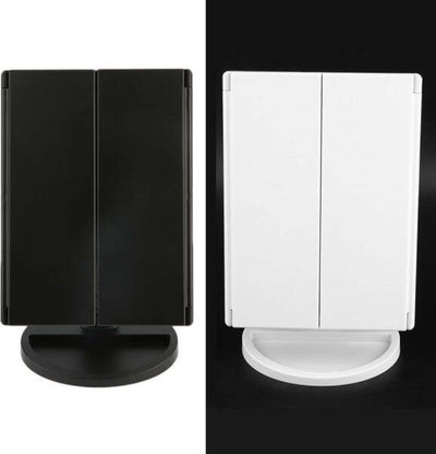 Specchio Da Trucco Illuminato 22 Led Portatile 4 Specchi Make Up 1x 2x 3x 180? Bellezza/Accessori e strumenti di bellezza/Strumenti e accessori per trucco/Specchi cosmetici e specchietti compatti Trade Shop italia - Napoli, Commerciovirtuoso.it