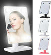 Specchio-Da-Trucco-Illuminato-4-Luci-A-Led-Portatile-Trucco-Bellezza-Da-Tavolo