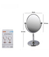 Specchio Ovale Tavolo Makeup Trucco Girevole Accessorio Bagno Donna 33.5cm 52770