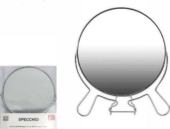Specchio Per Cosmetici Rasoio Barba Trucco Make Up Ingrandimento 6? Pvc 07093 Salute e Bellezza > Make Up e Cosmetici > Specchi da Trucco Trade Shop italia - Napoli, Commerciovirtuoso.it