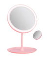 Specchio Per Il Trucco Illuminato A Led Makeup Cosmetico Girevole Luce Ad Anello