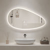 Specchio smart ovale YJ-1024 con illuminazione a LED e funzione anti-appannamento 60x90 cm.