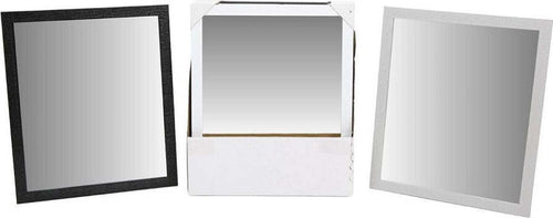 Specchio Specchiera Rettangolare Con Cornice Decorata In Pvc 50 X 60 Cm 219110 Salute e Bellezza > Make Up e Cosmetici > Specchi da Trucco Trade Shop italia - Napoli, Commerciovirtuoso.it