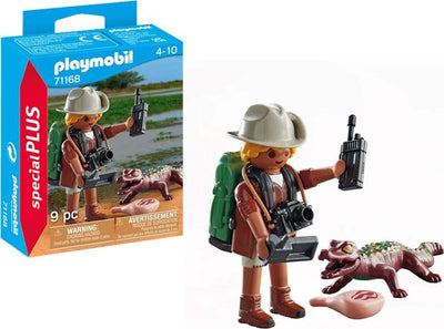 Special-Plus-Ricercatore-con-Alligatore-Playmobil