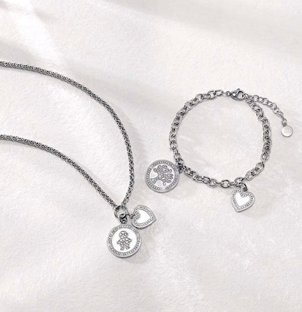 Special-Set-MORELLATO-Love-collana-/-bracciale-acciaio-bimbo-/-albero-vita