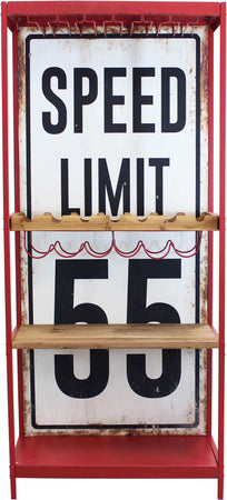 SPEED-LIMIT---mobile-con-portabottiglie-Rosso-Milani-Home