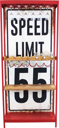 SPEED-LIMIT---mobile-con-portabottiglie-Rosso-Milani-Home