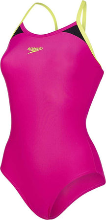 Speedo Costume Intero Donna Splice Racerback Rosa Sport e tempo libero/Attività ricreative all'aperto/Sport acquatici/Nuoto/Costumi/Costumi da bagno/Donna/Costumi interi Scontolo.net - Potenza, Commerciovirtuoso.it