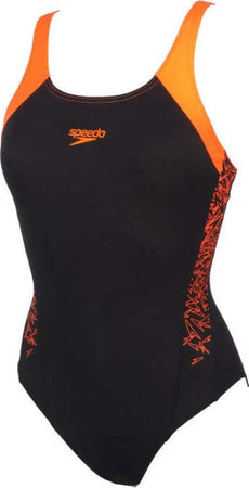 Speedo End Boom Splice Racerback Costume da bagno Nero / Arancio Sport e tempo libero/Attività ricreative all'aperto/Sport acquatici/Nuoto/Costumi/Costumi da bagno/Donna/Costumi interi Scontolo.net - Potenza, Commerciovirtuoso.it