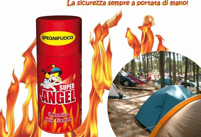 SPEGNIFUOCO ESTINTORE BOMBOLETTA SPRAY SUPER ANGEL IL NEMICO DELLE FIAMME 250GR.  Trade Shop italia - Napoli, Commerciovirtuoso.it