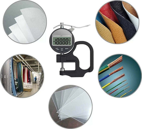 Spessimetro Micrometro Digitale Misuratore Di Spessore 0-12.7 Mm Con Impugnatura Fai da te/Utensili elettrici e a mano/Strumenti di misura e layout/Misuratori/Spessimetri Trade Shop italia - Napoli, Commerciovirtuoso.it