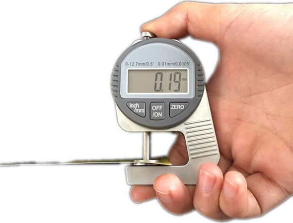 SPESSIMETRO MICROMETRO DIGITALE PALMER ALTA PRECISIONE 0-12,7 mm X 0,01 mm Fai da te/Utensili elettrici e a mano/Strumenti di misura e layout/Misuratori/Spessimetri Trade Shop italia - Napoli, Commerciovirtuoso.it