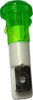 Spia luminosa 220V testa rotonda Ø 10mm di colore verde Commercio Industria e Scienza/Impianti elettrici/Controlli e indicatori/Indicatori luminosi Rossi Ricambi - Venetico Marina, Commerciovirtuoso.it