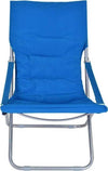 Spiaggina Sedia Canapone In Acciaio Tessuto Imbottito Pieghevole Relax Blu Sport e tempo libero/Attività ricreative all'aperto/Camping e outdoor/Arredamento da campeggio/Sedie Trade Shop italia - Napoli, Commerciovirtuoso.it