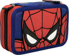 Spider-man-Astuccio-Completo-Scuola-Triplo-Riempito,-3-Scomparti,-45-Accessori-Scuola