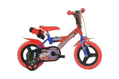 Bicicletta 12 Dino Bikes Spiderman Rosso/Blu