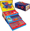 Valigetta Disney spiderman set 52 pezzi di colori e cancelleria i kit disegno e pittura