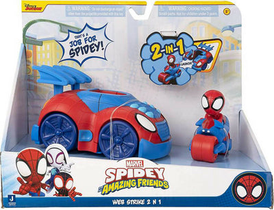Spidey Veicolo Marvel Spiderman Supereroe 2 in 1 Gioco per Bambini Giochi e giocattoli/Personaggi giocattolo/Persone Cartoleria Deja Vu - Crotone, Commerciovirtuoso.it