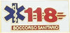 Spilla 118 Rettangolare Distintivo in Metallo Chiusura Con Clip Sport e tempo libero/Accessori/Trofei medaglie e premi/Placche Il Distintivo - Pesaro, Commerciovirtuoso.it