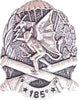Spilla 185 Reggimento Distintivo in Metallo Chiusura Con Pins Sport e tempo libero/Accessori/Trofei medaglie e premi/Placche Il Distintivo - Pesaro, Commerciovirtuoso.it