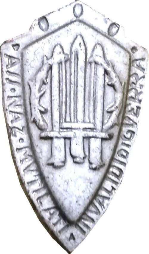 Spilla Associazione Nazionale Mutilati E Invalidi Di Guerra Distintivo in Metallo Chiusura Con Balia Sport e tempo libero/Accessori/Trofei medaglie e premi/Placche Il Distintivo - Pesaro, Commerciovirtuoso.it