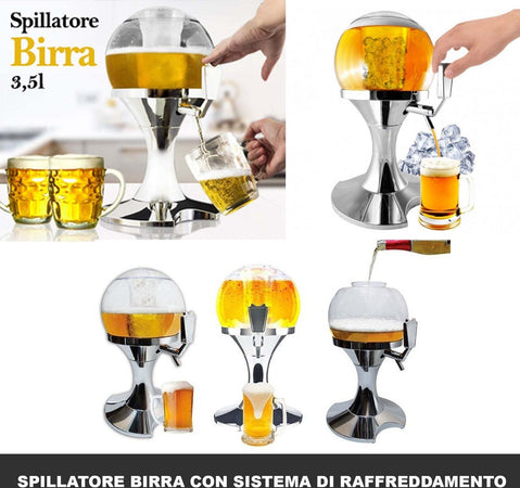 SPILLA BIRRA DISPENSER GHIACCIO SPILLABIRRA SPILLATORE FESTE BAR PUB CASA PARTY Casa e cucina/Elettrodomestici per la cucina/Macchine per la spillatura della birra/Spillatori per birra Trade Shop italia - Napoli, Commerciovirtuoso.it