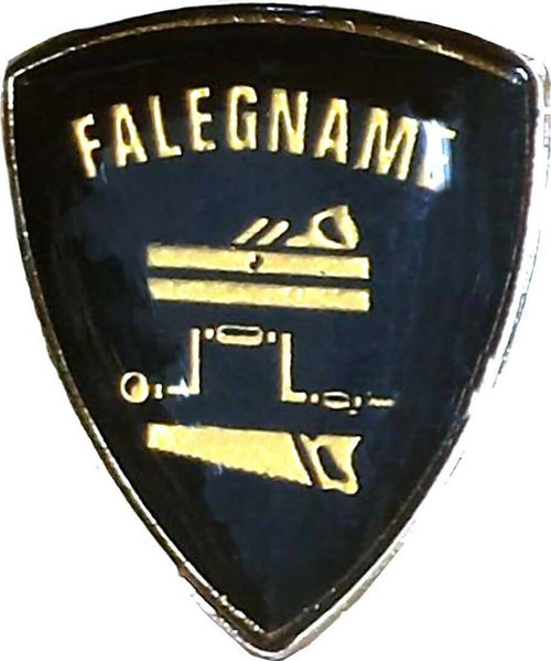 Spilla Falegname Distintivo in Metallo Chiusura Con Clip Sport e tempo libero/Accessori/Trofei medaglie e premi/Placche Il Distintivo - Pesaro, Commerciovirtuoso.it