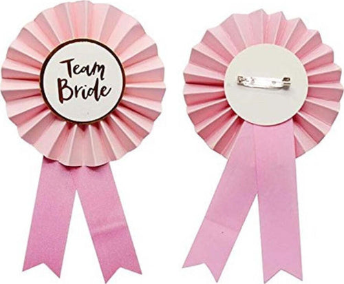 Spilla Rosa Carta Team Bride Amiche Sposa Addio Nubilato Distintivo Party Festa Casa, arredamento e bricolage > Prodotti per Feste Trade Shop italia - Napoli, Commerciovirtuoso.it