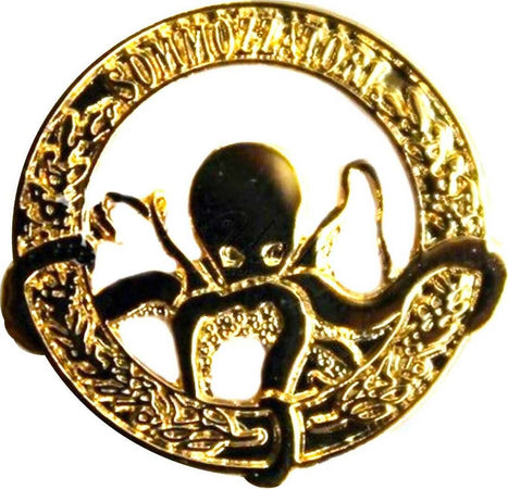 Spilla Sommozzatori Oro Distintivo in Metallo Dorato Sport e tempo libero/Accessori/Trofei medaglie e premi/Placche Il Distintivo - Pesaro, Commerciovirtuoso.it