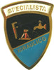 Spilla Specialista Idraulico Distintivo In Metallo Con Clip Sport e tempo libero/Accessori/Trofei medaglie e premi/Placche Il Distintivo - Pesaro, Commerciovirtuoso.it