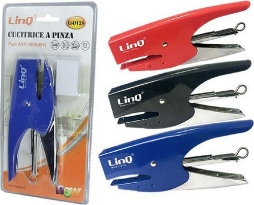 Spillatrice Cucitrice A Pinza Punti Metallici 130/e 6/4 + 1000 Punti Li-d128 Cancelleria e prodotti per ufficio/Archivio ufficio e accessori per scrivania/Spillatrici e perforatrici/Spillatrici manuali Trade Shop italia - Napoli, Commerciovirtuoso.it