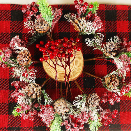 Spillone chiudi pacco con bacche rosse addobbi per Alberi e Ghirlande natalizie 6 pezzi Casa e cucina/Decorazioni per interni/Addobbi e decorazioni per ricorrenze/Decorazioni natalizie/Oggettistica MagiediNatale.it - Altamura, Commerciovirtuoso.it