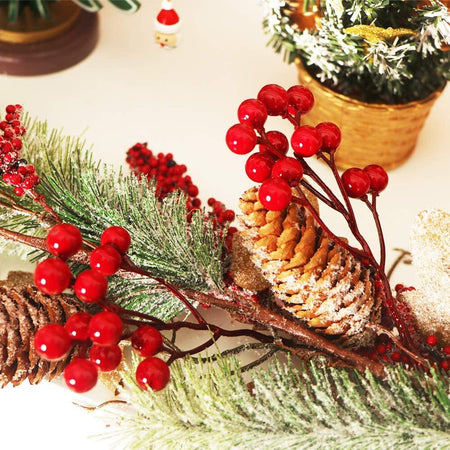 Spillone chiudi pacco con bacche rosse addobbi per Alberi e Ghirlande natalizie 6 pezzi Casa e cucina/Decorazioni per interni/Addobbi e decorazioni per ricorrenze/Decorazioni natalizie/Oggettistica MagiediNatale.it - Altamura, Commerciovirtuoso.it