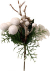 Spillone chiudi pacco h 21 cm con bacche addobbi per Alberi e Ghirlande natalizie Casa e cucina/Decorazioni per interni/Addobbi e decorazioni per ricorrenze/Decorazioni natalizie/Oggettistica MagiediNatale.it - Altamura, Commerciovirtuoso.it