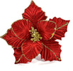 Spillone Poinsettia Rosso 20 cm ramo per Alberi e Ghirlande natalizie Casa e cucina/Decorazioni per interni/Addobbi e decorazioni per ricorrenze/Decorazioni natalizie/Ghirlande e corone MagiediNatale.it - Altamura, Commerciovirtuoso.it